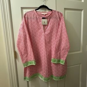 Barbara Gerwit pink/green tunic L